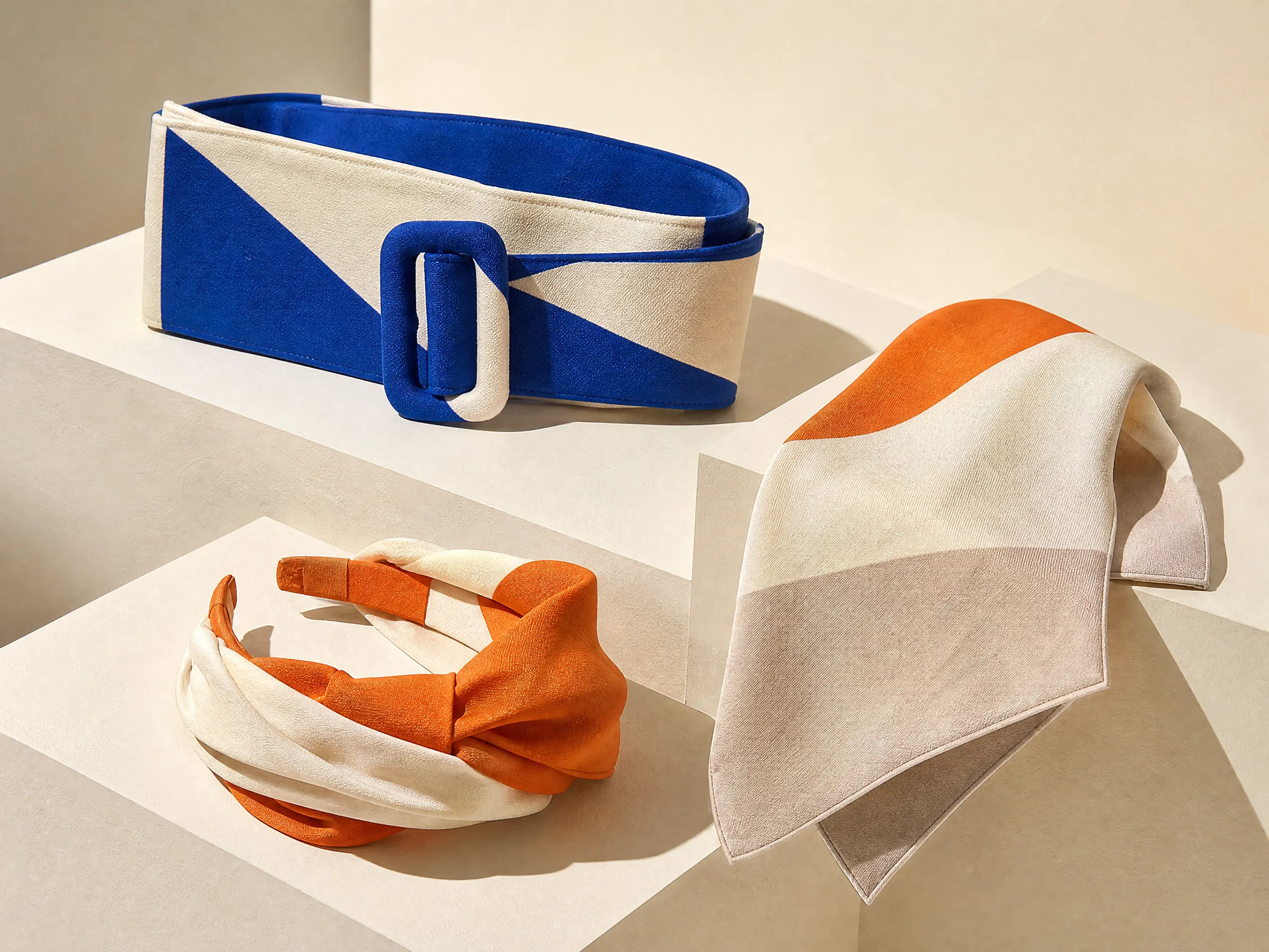 Grafische Stoffaccessoires