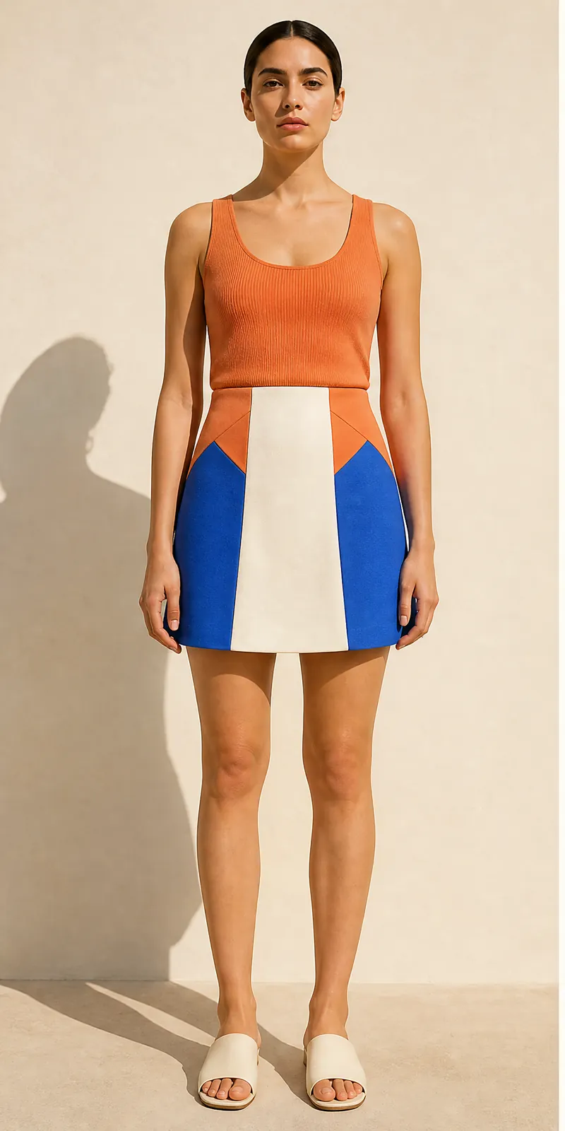 Column Panel Skirt — front view
