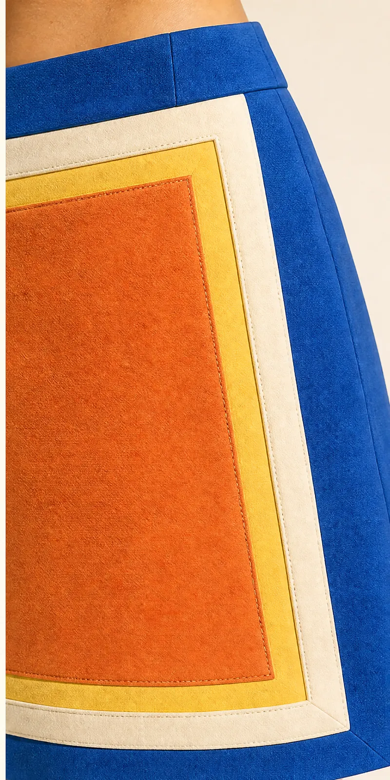 Double Frame Skirt — detail view