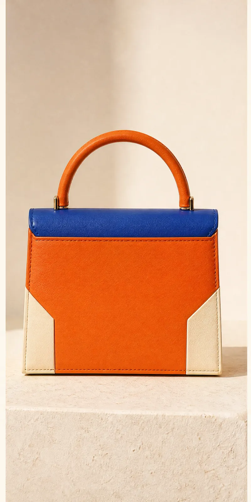 Flip Block Bag — back view