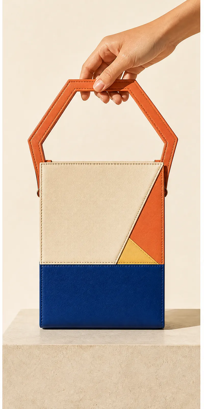 Gallery Handle Bag — back view