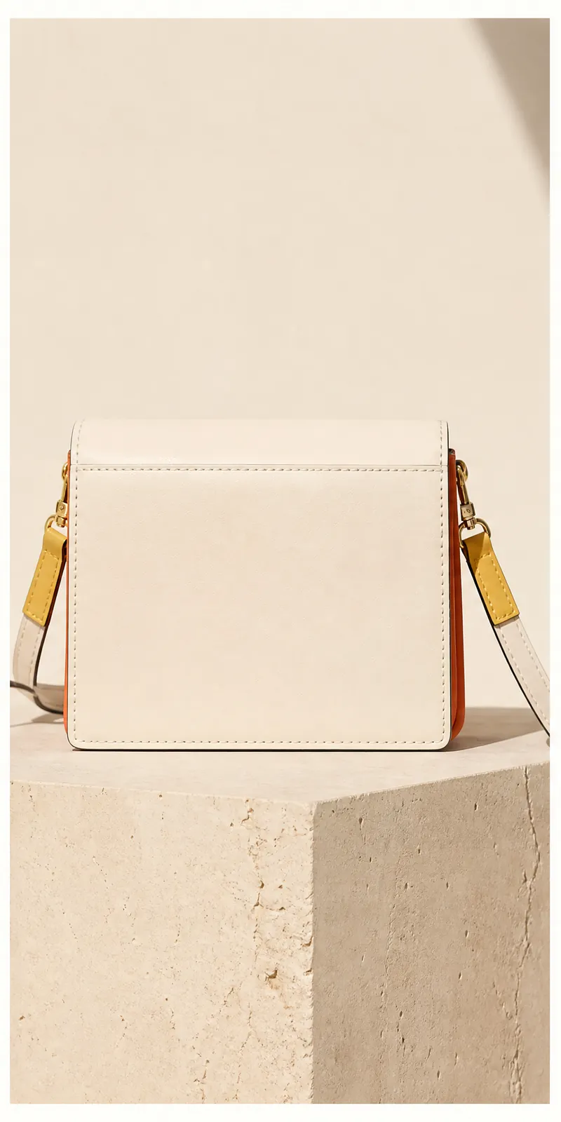 Step Flap Bag — back view