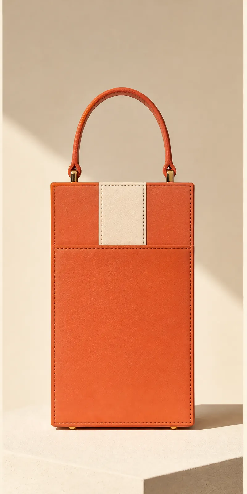 Column Box Bag — back view