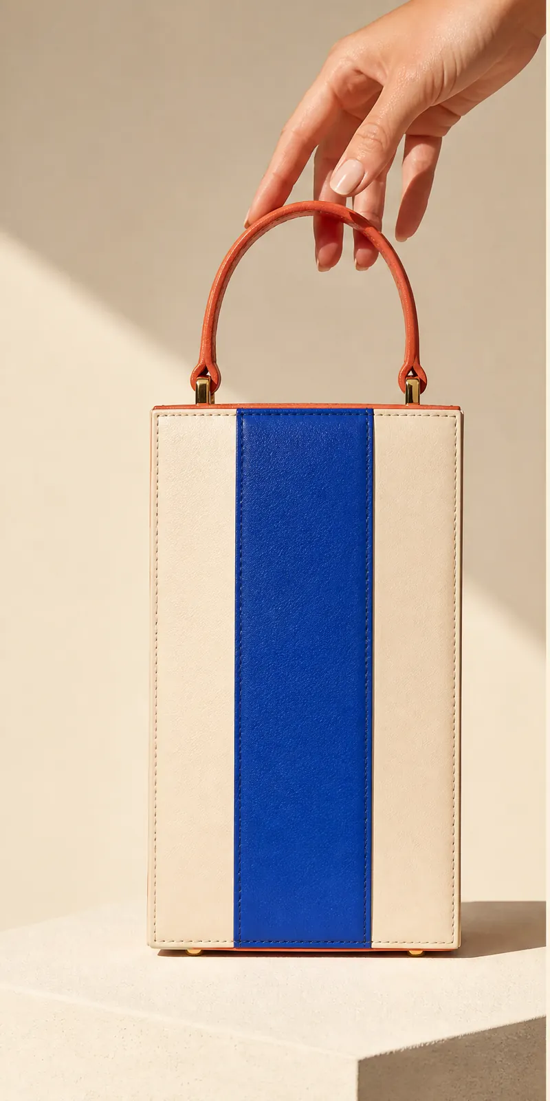 Column Box Bag — front view