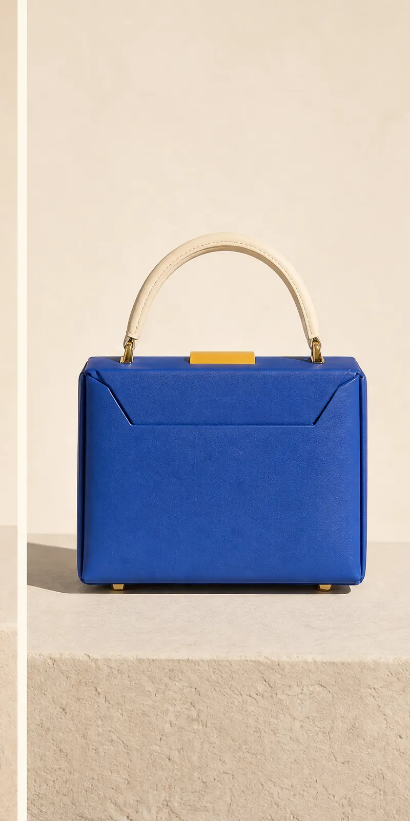 Folded Frame Bag — back view
