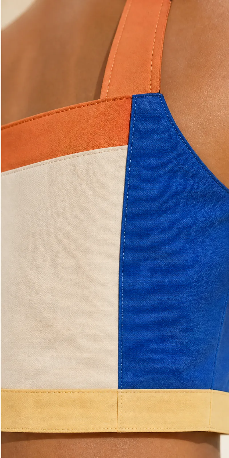 Narrow Frame Tank — detail view