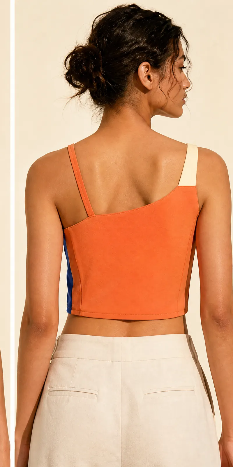 Pivot Neck Top — back view