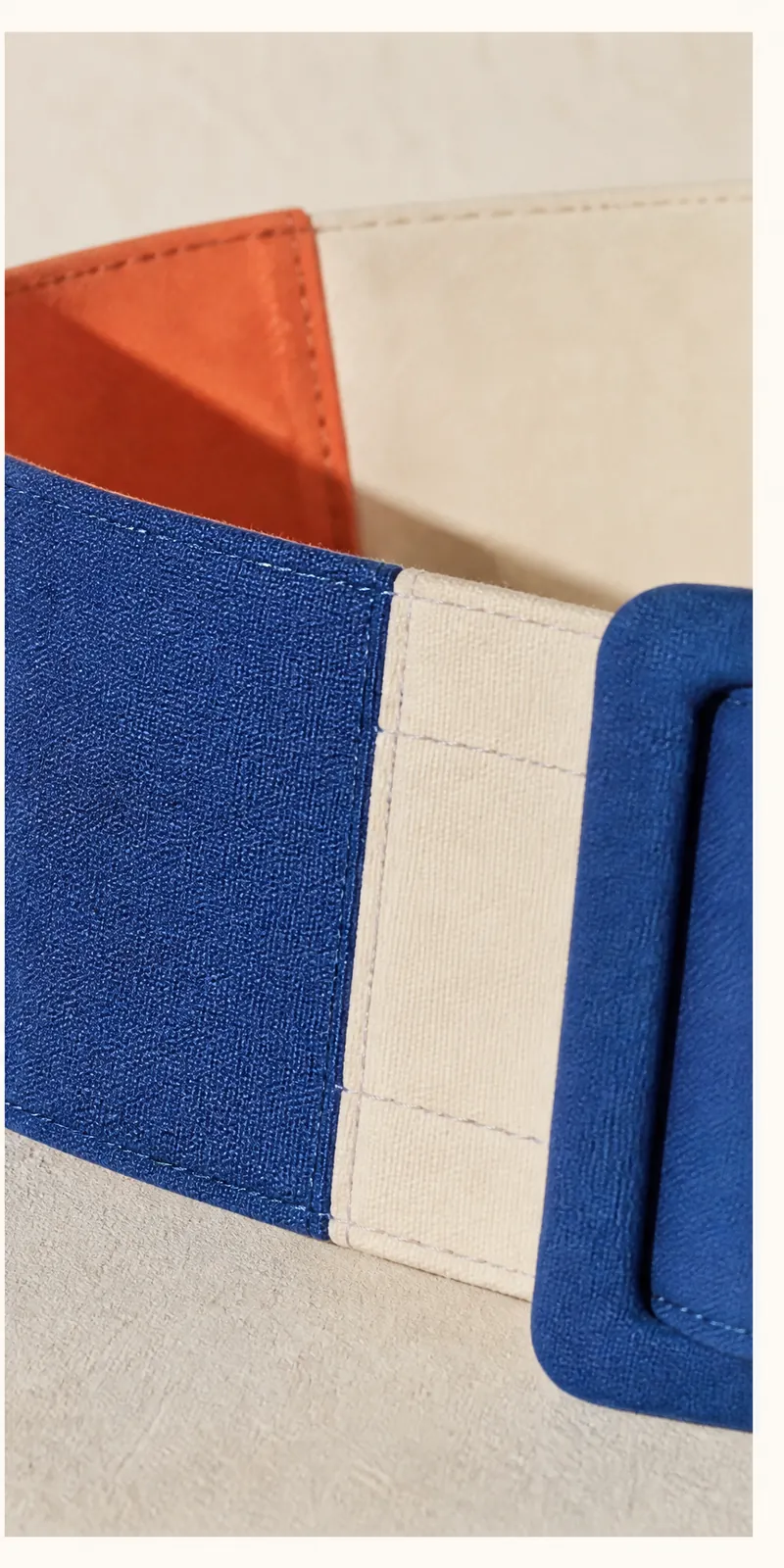 Blockline Belt — detail view