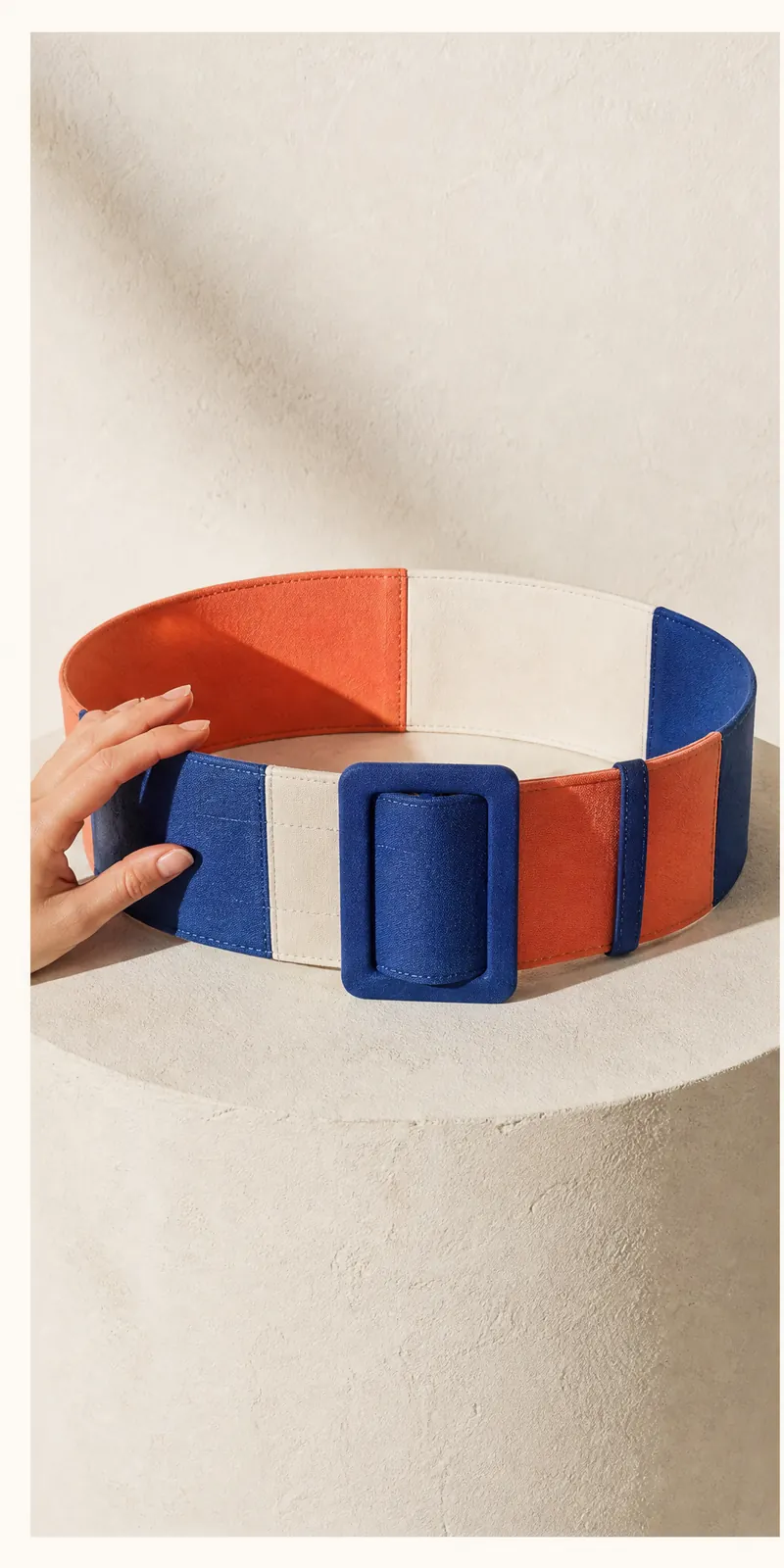 Blockline Belt — front view