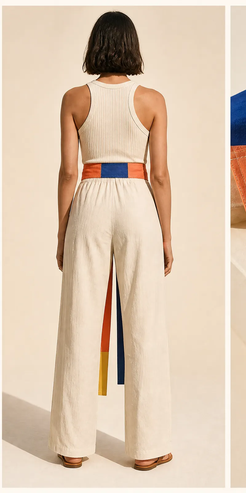Gallery Waist Tie — back view