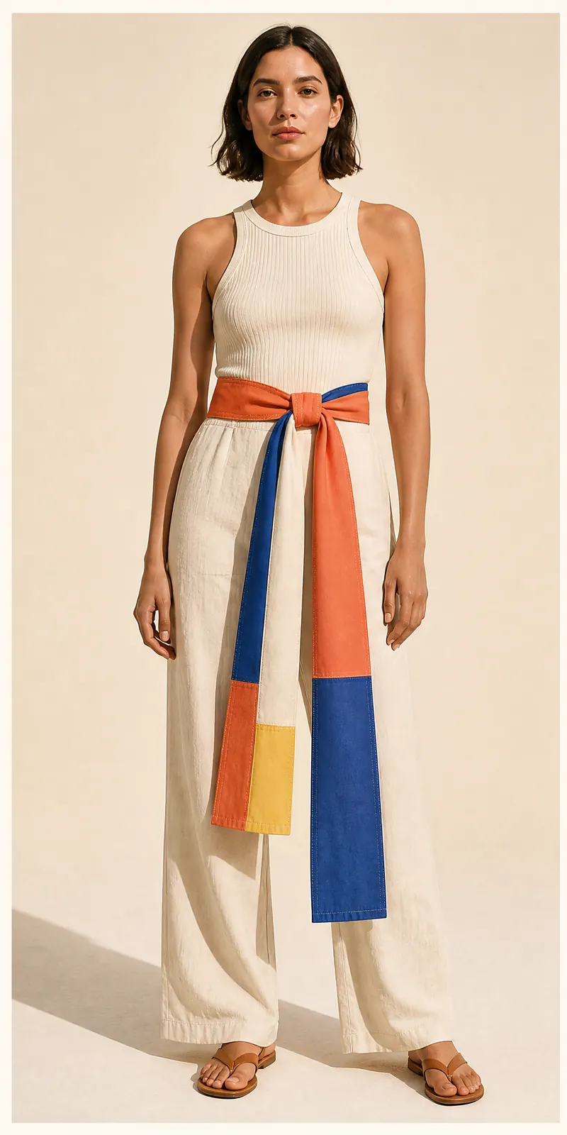 Gallery Waist Tie — front view