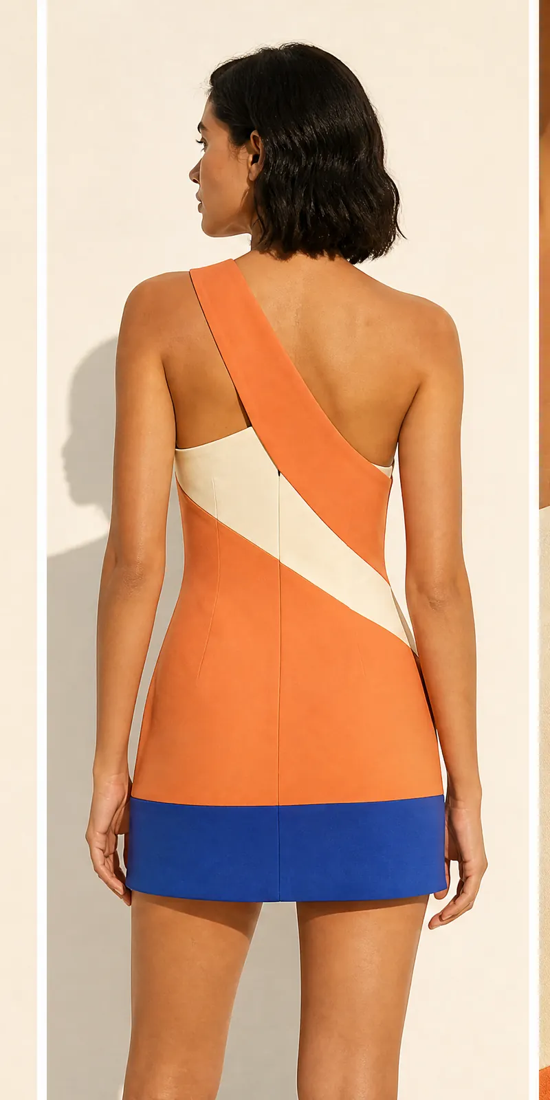 Pivot Strap Dress — back view