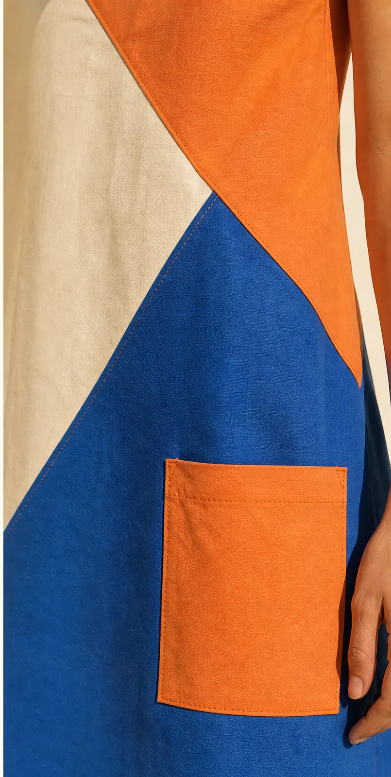 Crossline Tunic Dress — detail view
