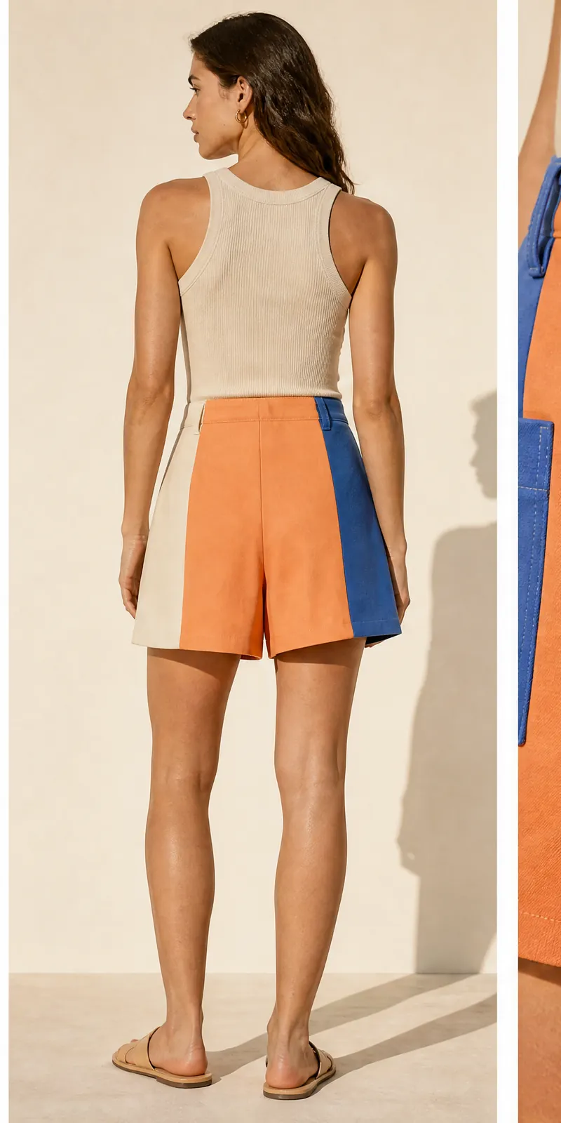 Gallery Panel Shorts — Rückansicht